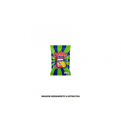 SALGADINHO - ELMA CHIPS - 68g RUFFLES CEB E SALSA